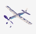 Blue rubber band plane Les petites merveilles Moulin Roty