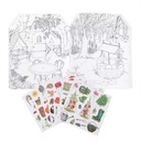 Gardener sticker book Ler jardin du Moulin - 20 pages Moulin