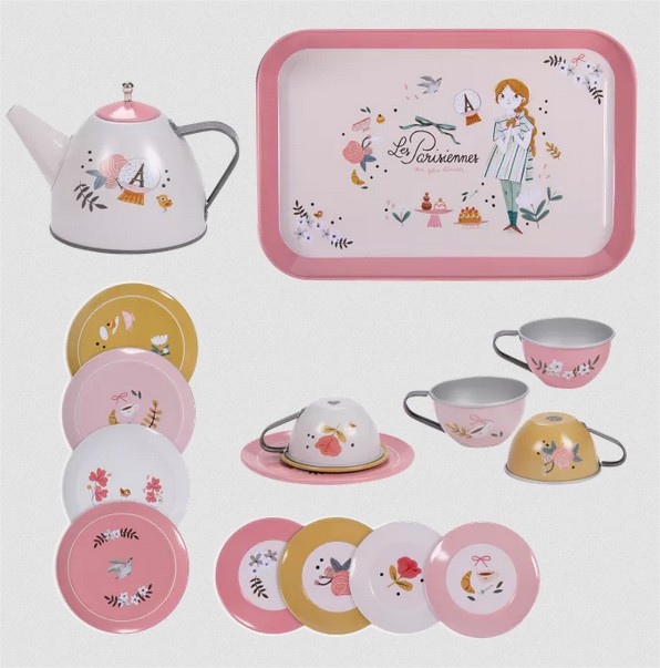 Tea Set Les Parisiennes Moulin Roty