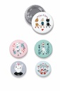 Cats Lovely Badges Lovely Paper By Djeco