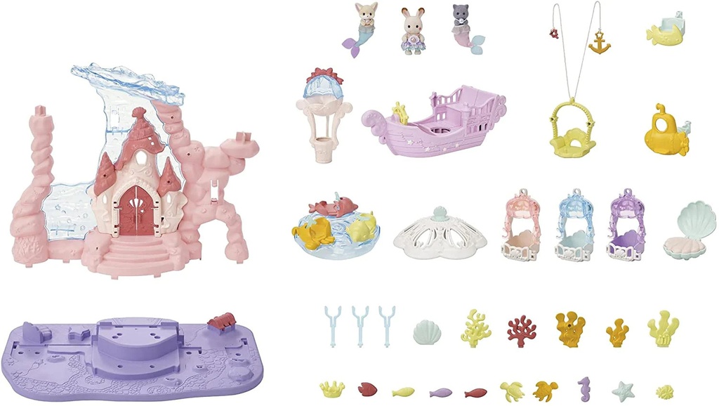 Baby Mermaid Castle Sylvanian Families