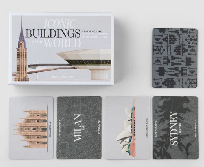 Memo Game - Iconic Buildings Printworks