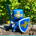 Arty Toys Knight - Dark Blue Djeco