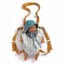 Baby Carrying - Baby Carrier Blue Gray Djeco