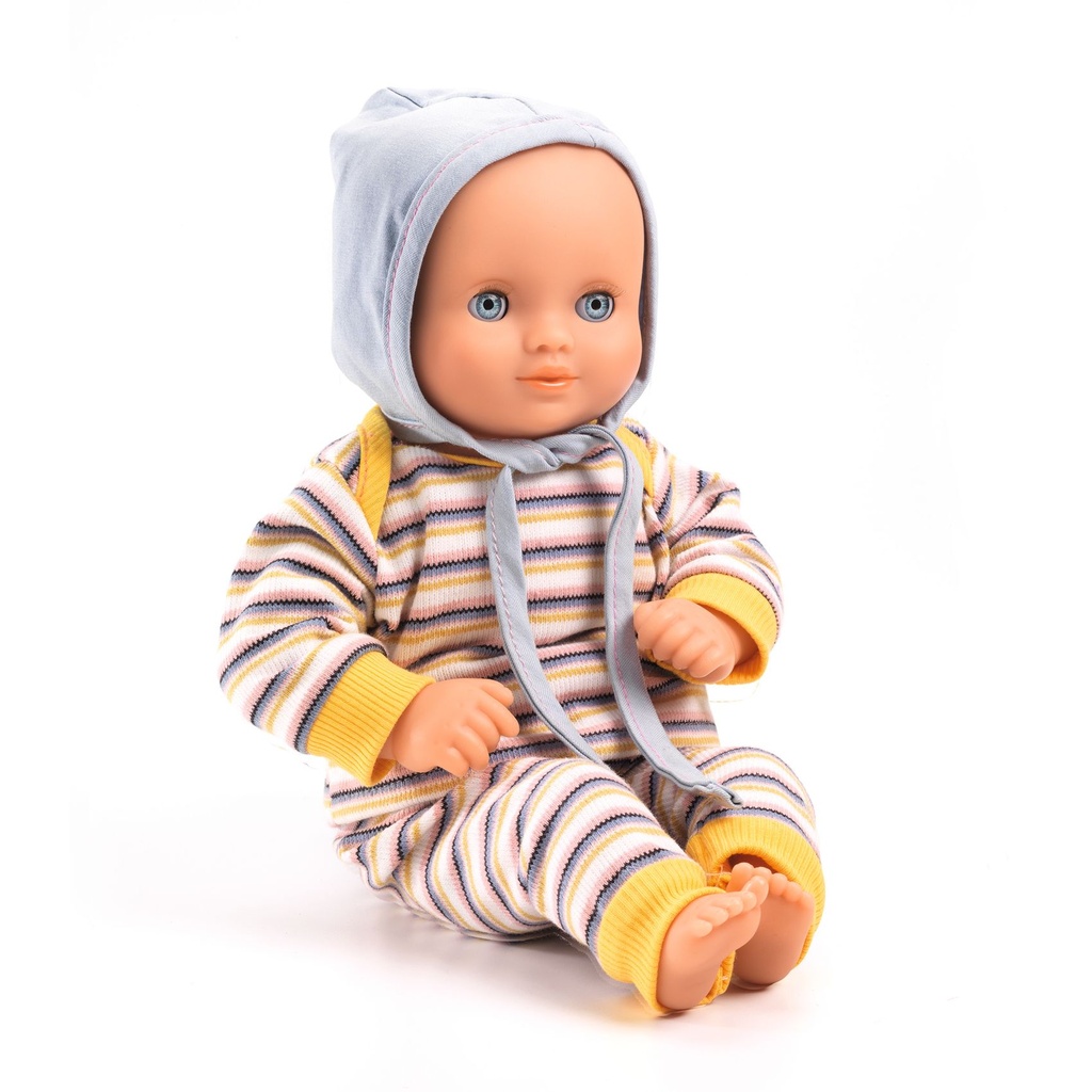 Baby Doll 32 Cm Dressed - Baby Canary Djeco