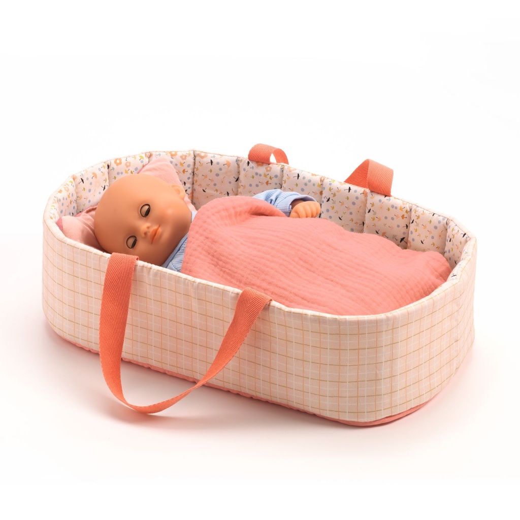 Bassinet - Bassinet Pink Lines Djeco