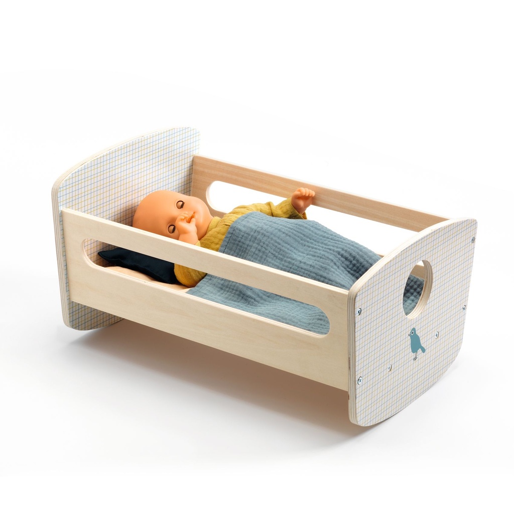 Cradle - Rocking Bed Blue Night - Fsc 100% Djeco