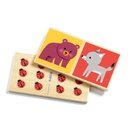 Wooden Educative Game
 - Domino Wood - Fsc 100% Djeco