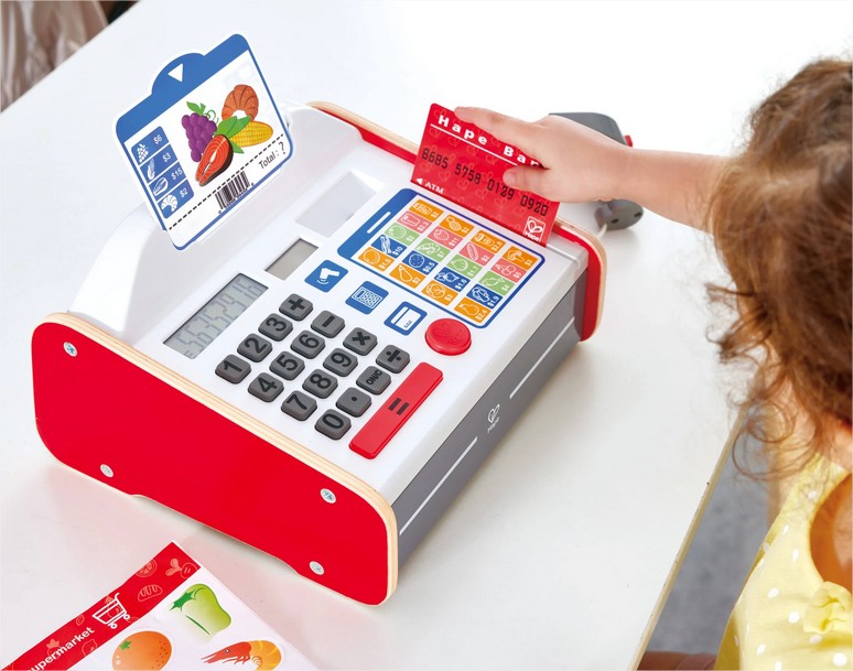 Caja registradora digital interactiva Hape