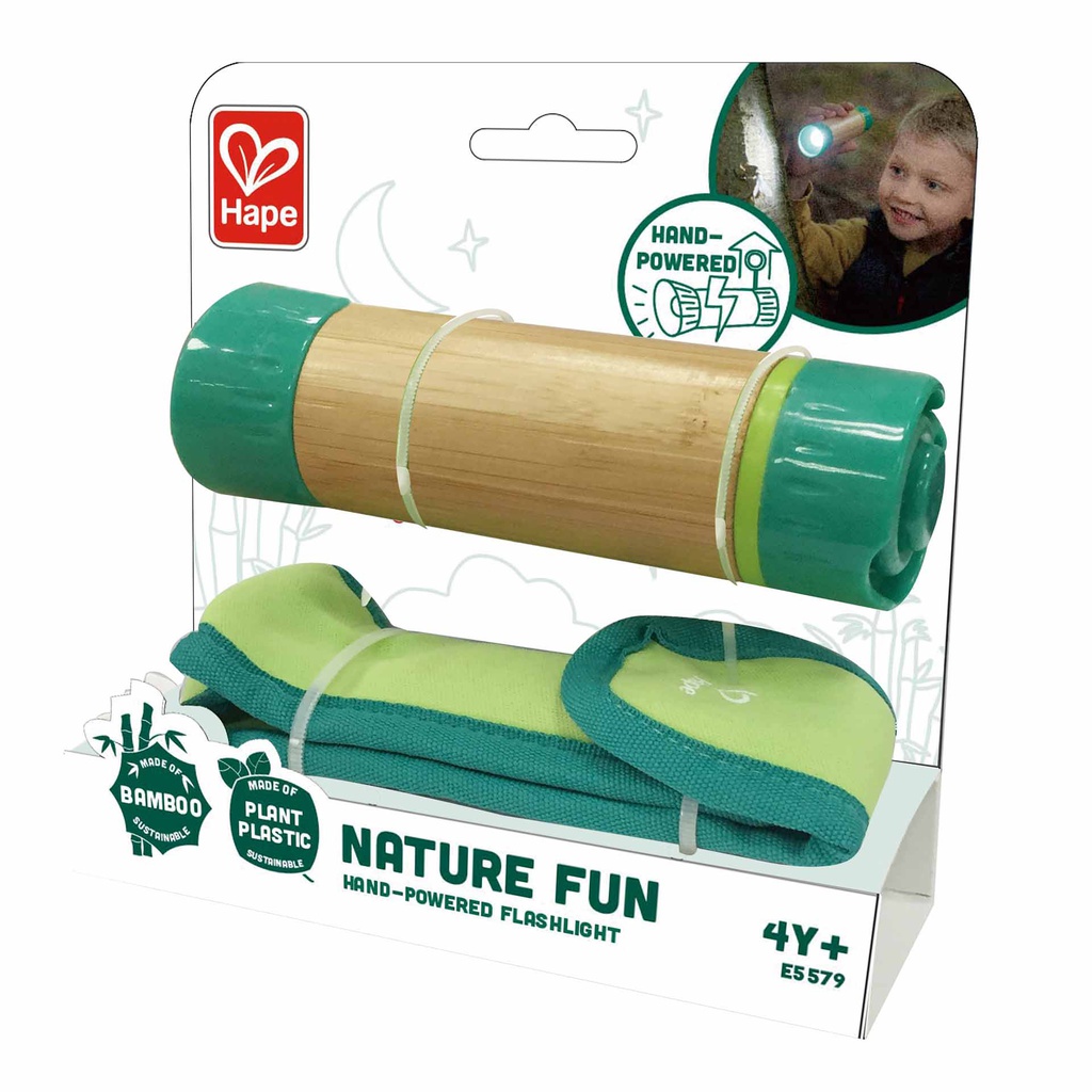 Linterna A Carga Manual Hape