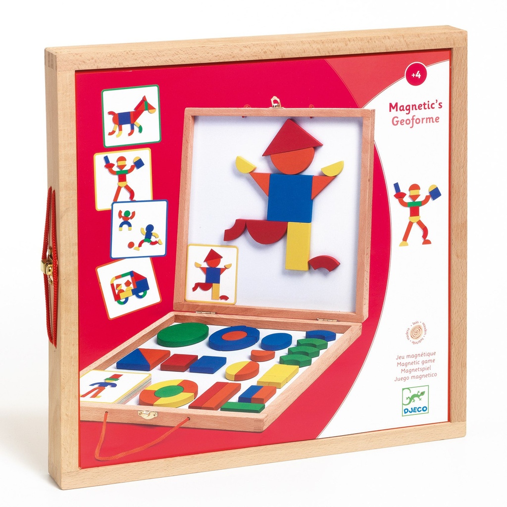 Juego Magnético Geoforme Djeco - Peekaboo