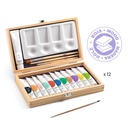 12 Gouaches - Artist’S Box Djeco