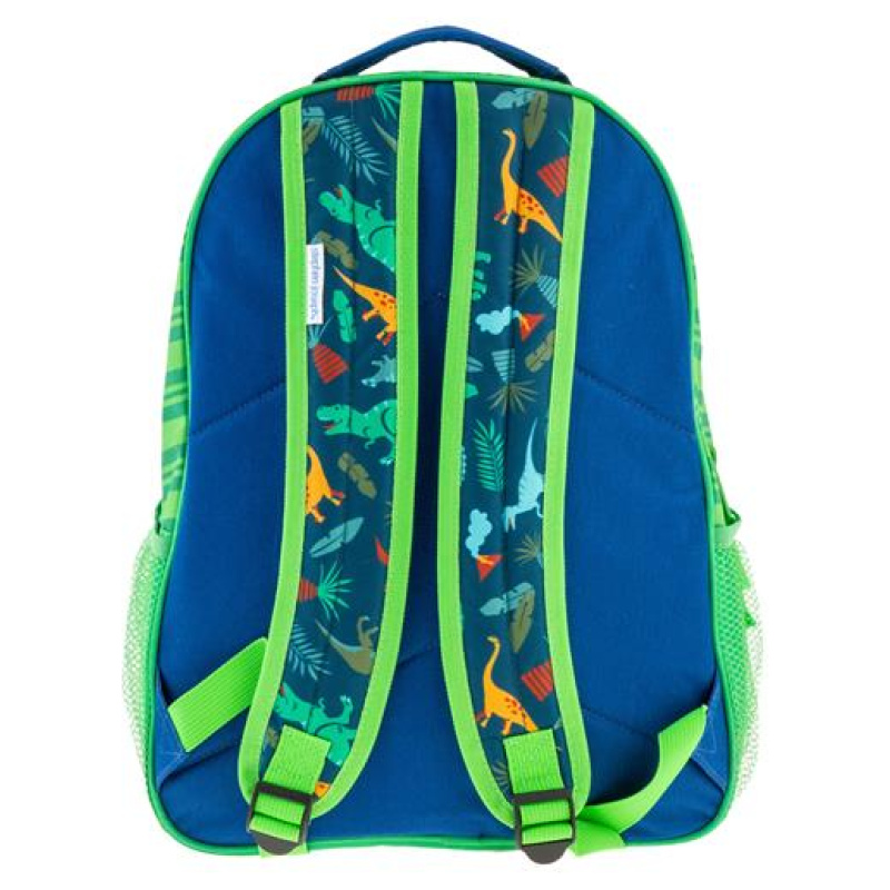 Mochila Grande Dino Verde Stephen Joseph