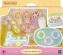 La hora del baño de los trillizos Sylvanian Families