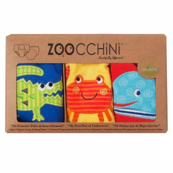 Set x 3 Slips de entrenamiento Diseño Mar Zoocchini