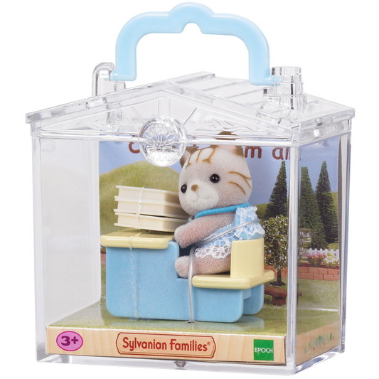 Baby Carry Case (Assort R2: Panda On Train/Bear With Bag/Cat