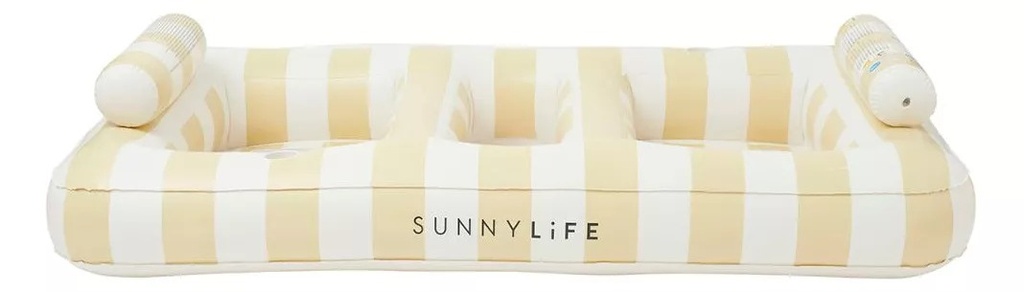 Colchoneta inflable piscina 2 personas Mango Bay Sunnylife