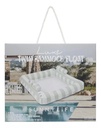 Colchoneta inflable piscina 2 personas Vacay Stone Sunnylife