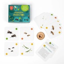 Juego de cartas Atencion Insectos Pika
