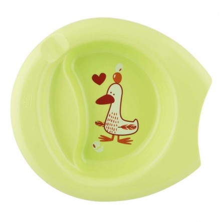 Easy Feeding Plate (rosa, celeste, verde) CHICCO