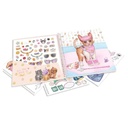 Cuaderno con calcomanías TOPModel Dress me KITTY TopModel