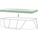 Piscina Old Green Cover 400x200 cm