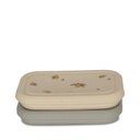 2 Pack Silicone Foldable Lunchbox Lemon/Topanga Konges Slojd
