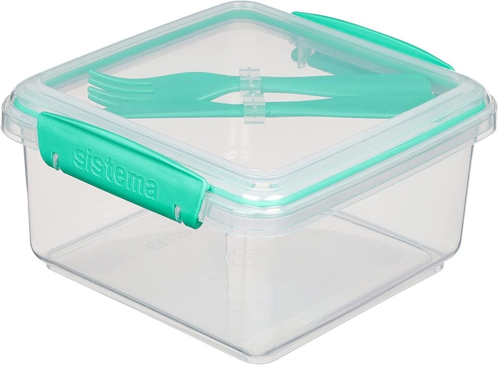 Tupper Lunchera Salad celeste TO GO