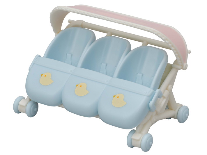 Triplets Stroller Sylvanian Families