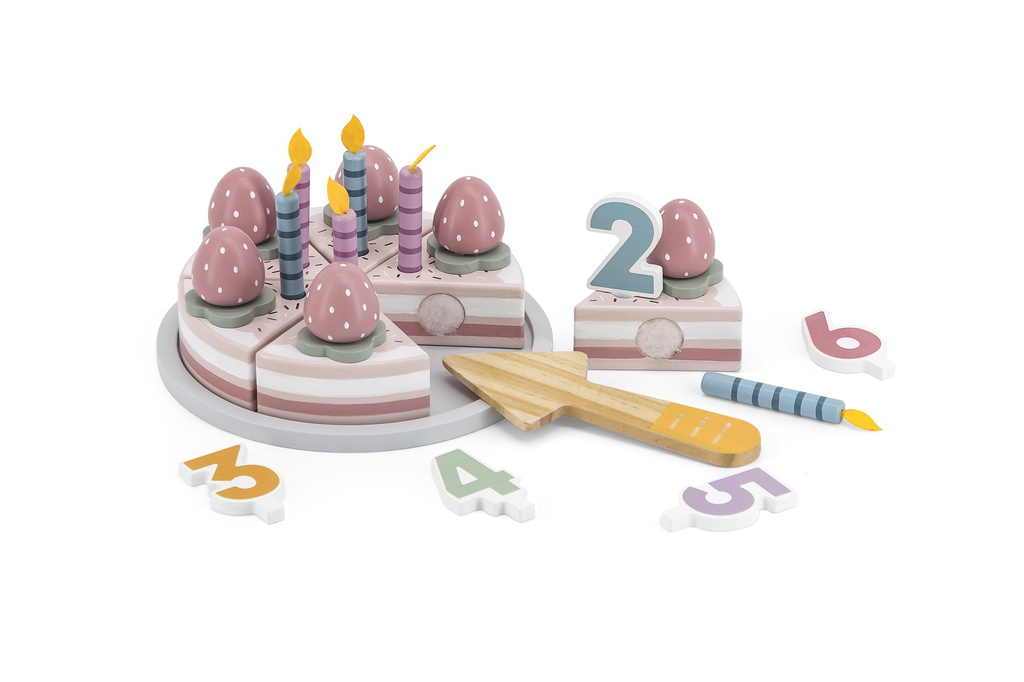 Torta de cumpleaños con accesorios POLAR B