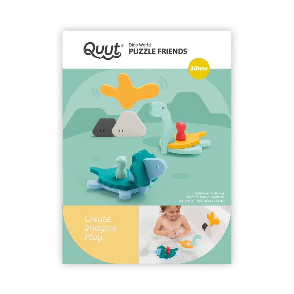 Puzzle Friends  Dino world Quut
