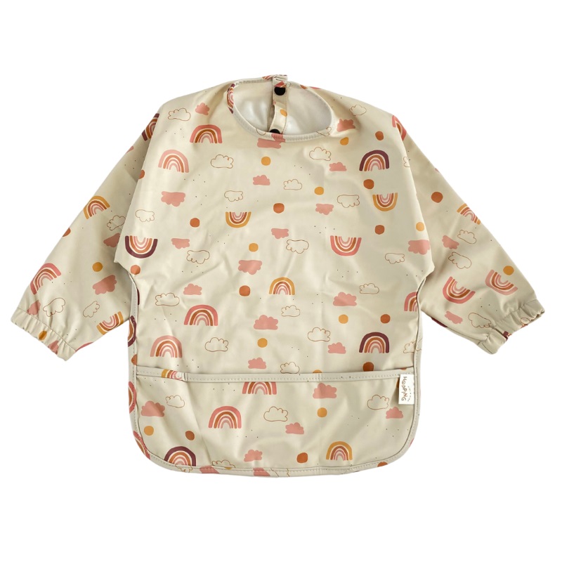 Babero con mangas Oslo Arcoiris Hopping