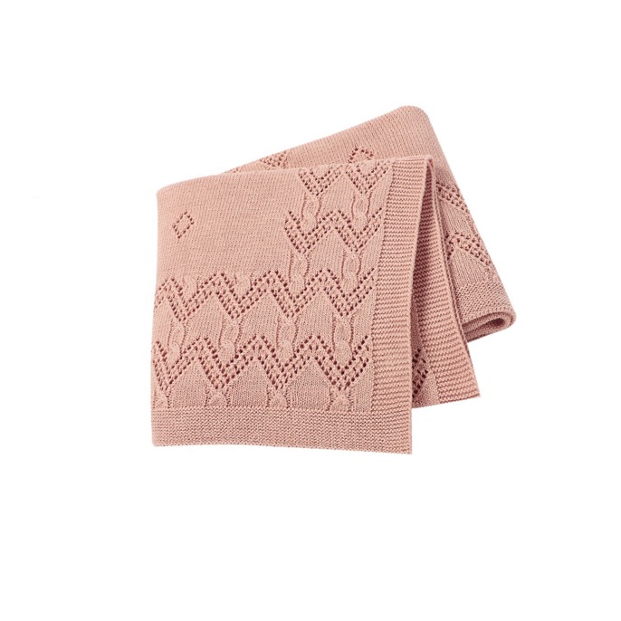 Rebozo tejido zigzag rosa MOMA