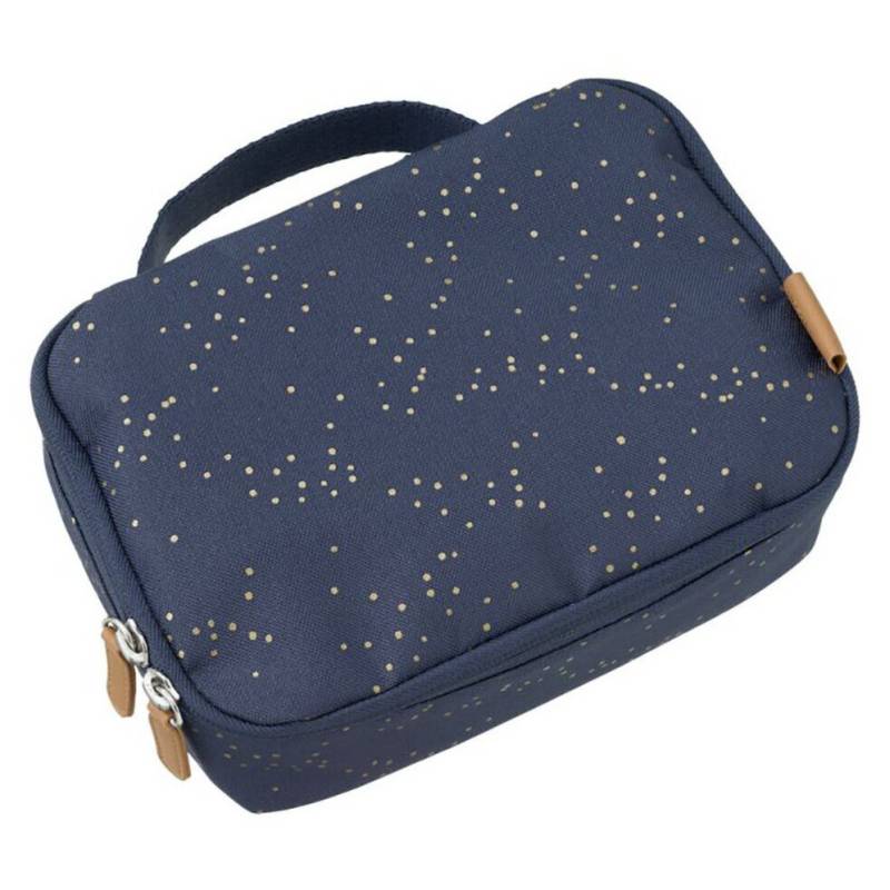 Lunchbag Dots indigo Fresk