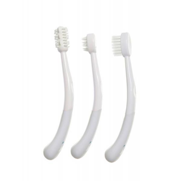 Set primeros cepillos de dientes Blanco Dreambaby