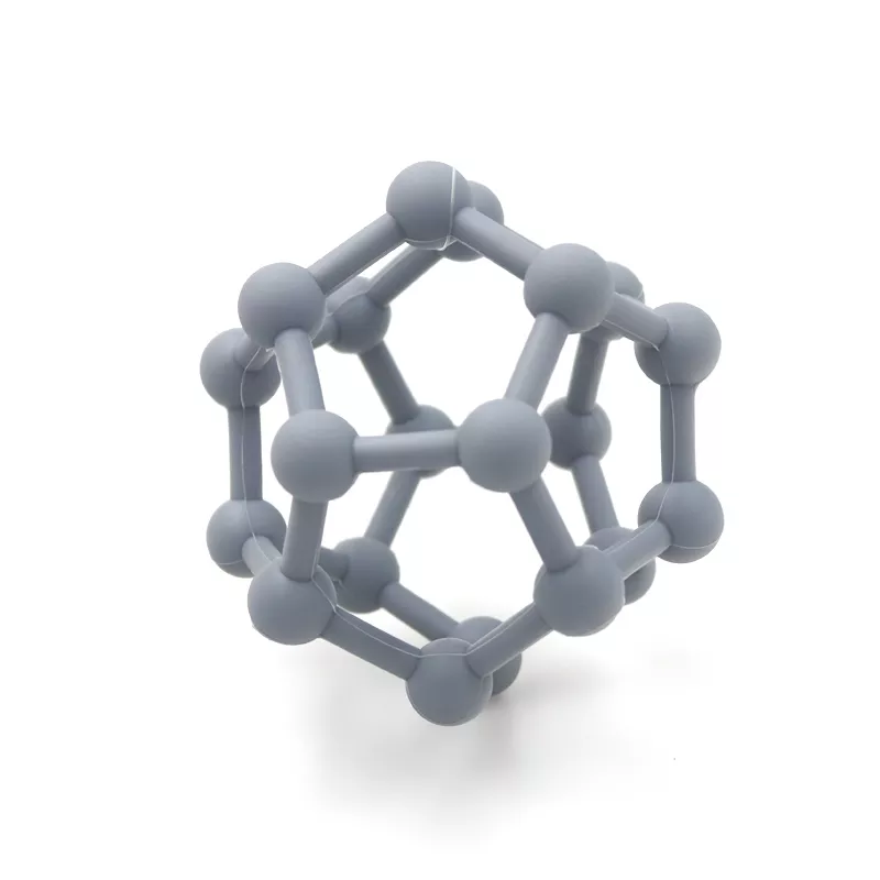 Mordillo silicona átomo Celeste 10 cm Storki