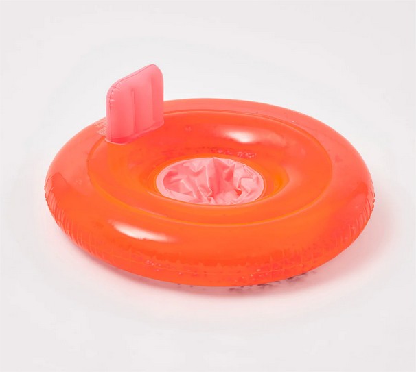 Inflable para bebes Neon Coral Sunnylife