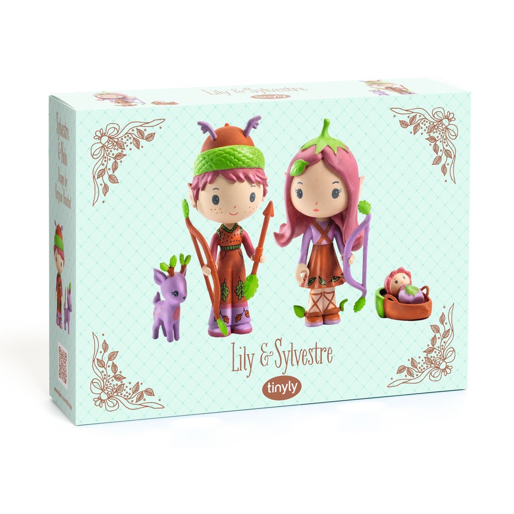 Lily &amp; Sylvestre Tinyly Djeco