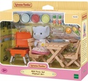 [5640] BBQ Picnic set Elephant girl Sylvanian Families