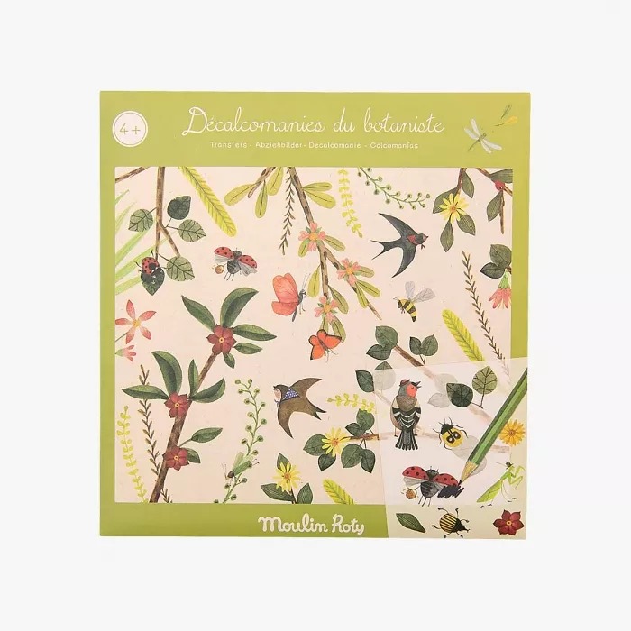 Botanist Transfers Le Jardin Du Moulin  Moulin Roty