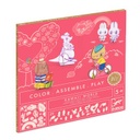 Color Assemble Play Kawaii World Djeco