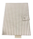 Portadocumentos rayas beige Reina Batata
