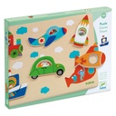 Relief Puzzle - Coucou-Vroum - Fsc 100% Djeco