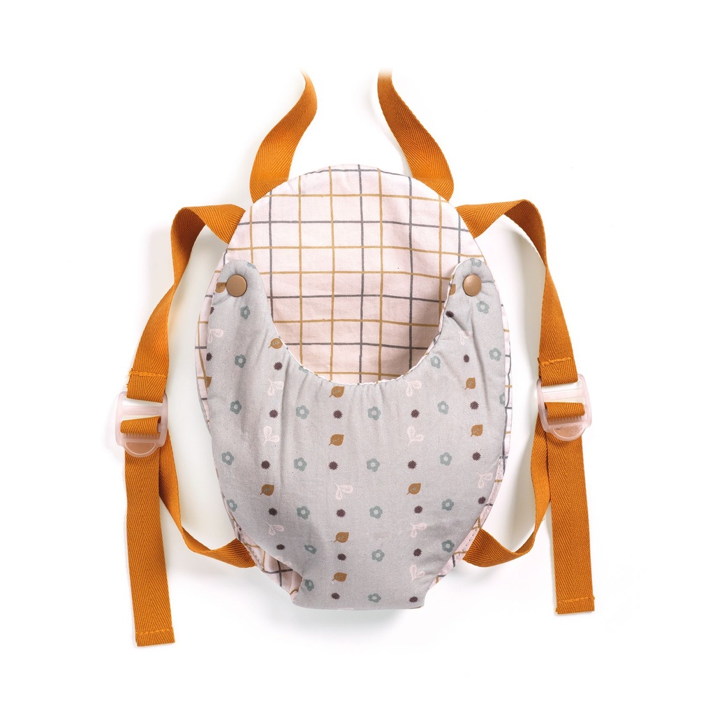 Baby Carrying - Baby Carrier Blue Gray Pomea Djeco