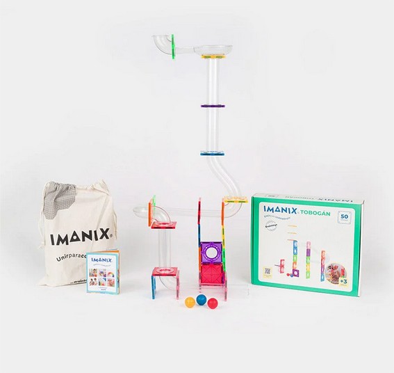 Tobogan 50 piezas Imanix Braintoys