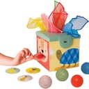 Caja magica bolas y trapitos Taf toys
