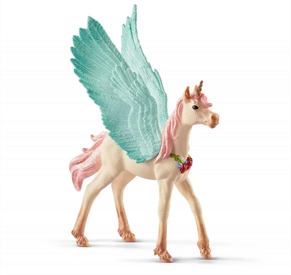 Decorated Unicorn Pegasus, Foal Schleich