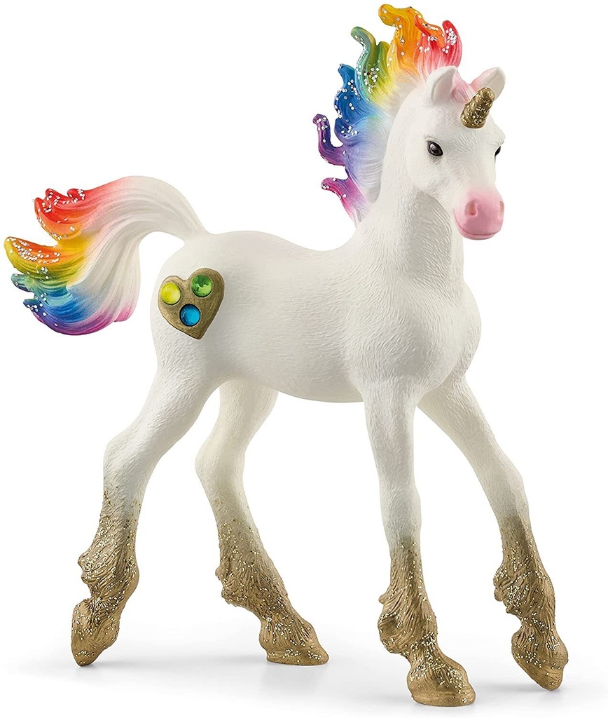 Rainbow Love Unicorn Foal Schleich