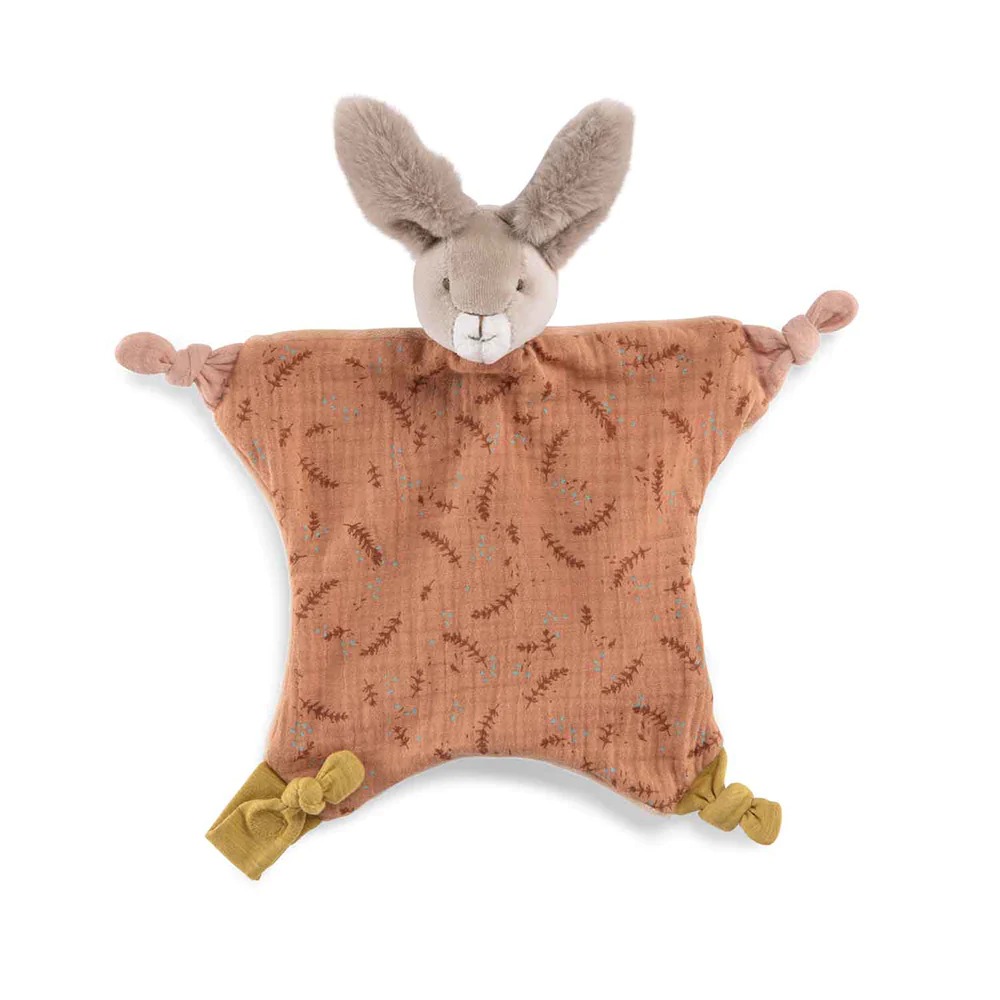 Clay Rabbit Comforter Trois Petits Lapins Moulin Roty