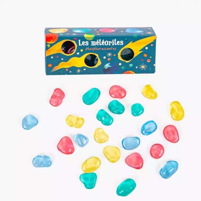 Glow-in-the-dark meteoritos Moulin Roty
